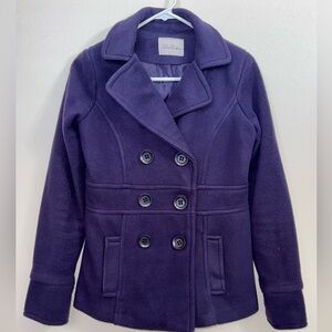 Purple Pea Coat